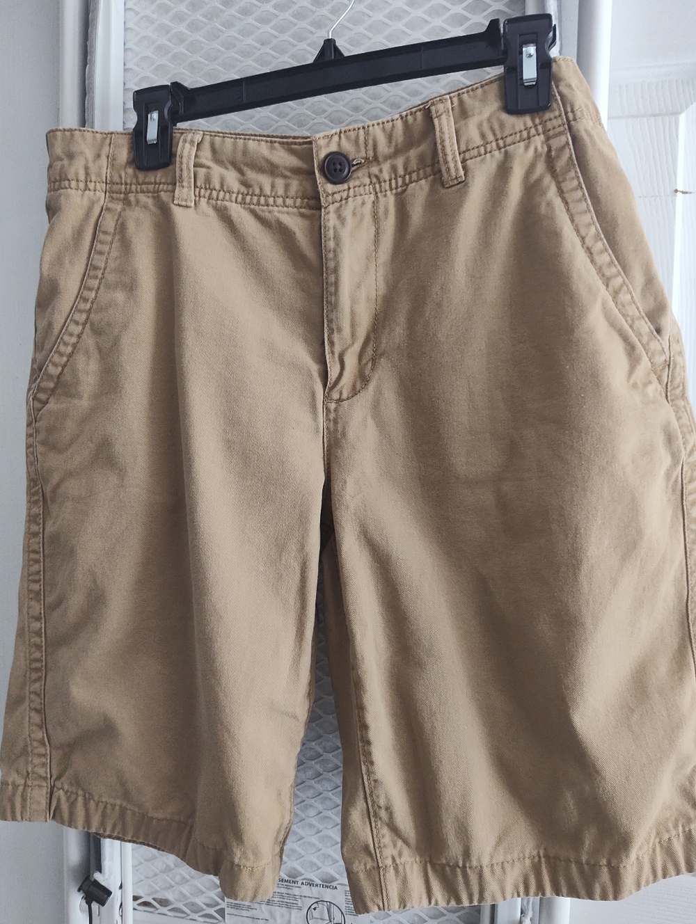 urban pipeline Tan Flat-Front Men's Shorts